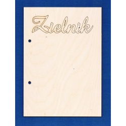 SKLEJKA #3mm Zielnik 21x15cm komplet okładek / baza 21x15cm, baza na zielnik / 1140
